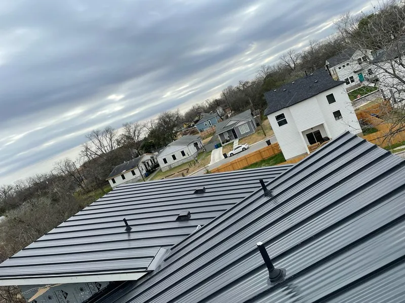 Standing seam metal roof panels with vents for Skylight Repair in Socastee